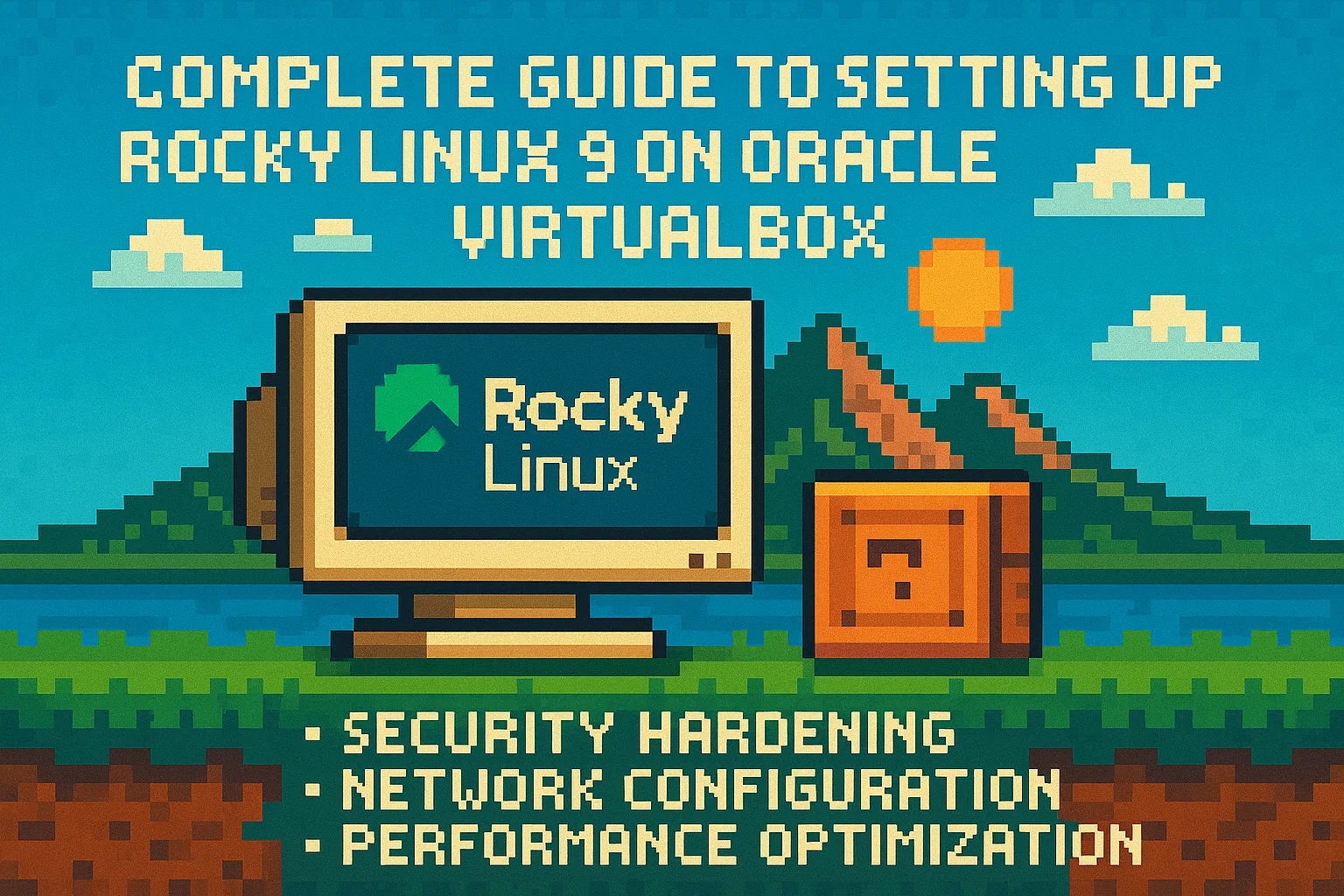 Building Your Database Lab Complete guide to setting up Rocky Linux 9 on Oracle VirtualBox for database environments